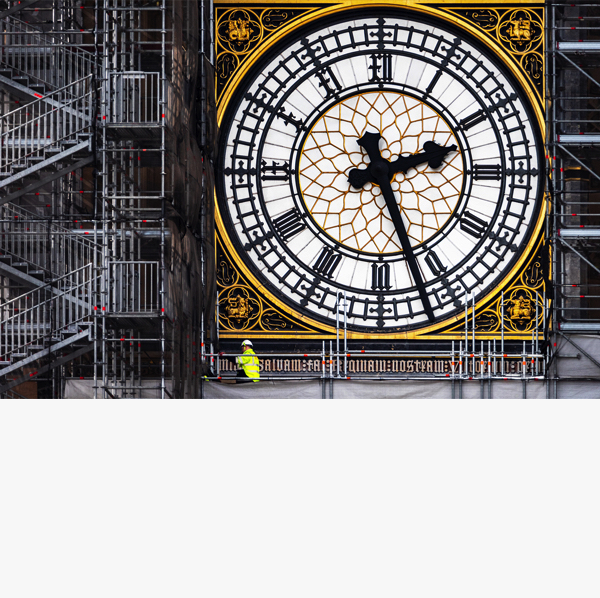 Elizabeth Tower Big Ben London. Old Dial. Image Copyright © Simon Camper | Lumen Photography Ltd. All Rights Reserved 2024.